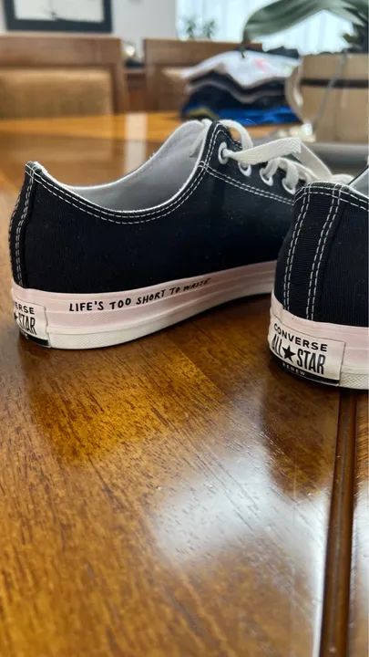 Converse All Star Preto 41 - Foto 4