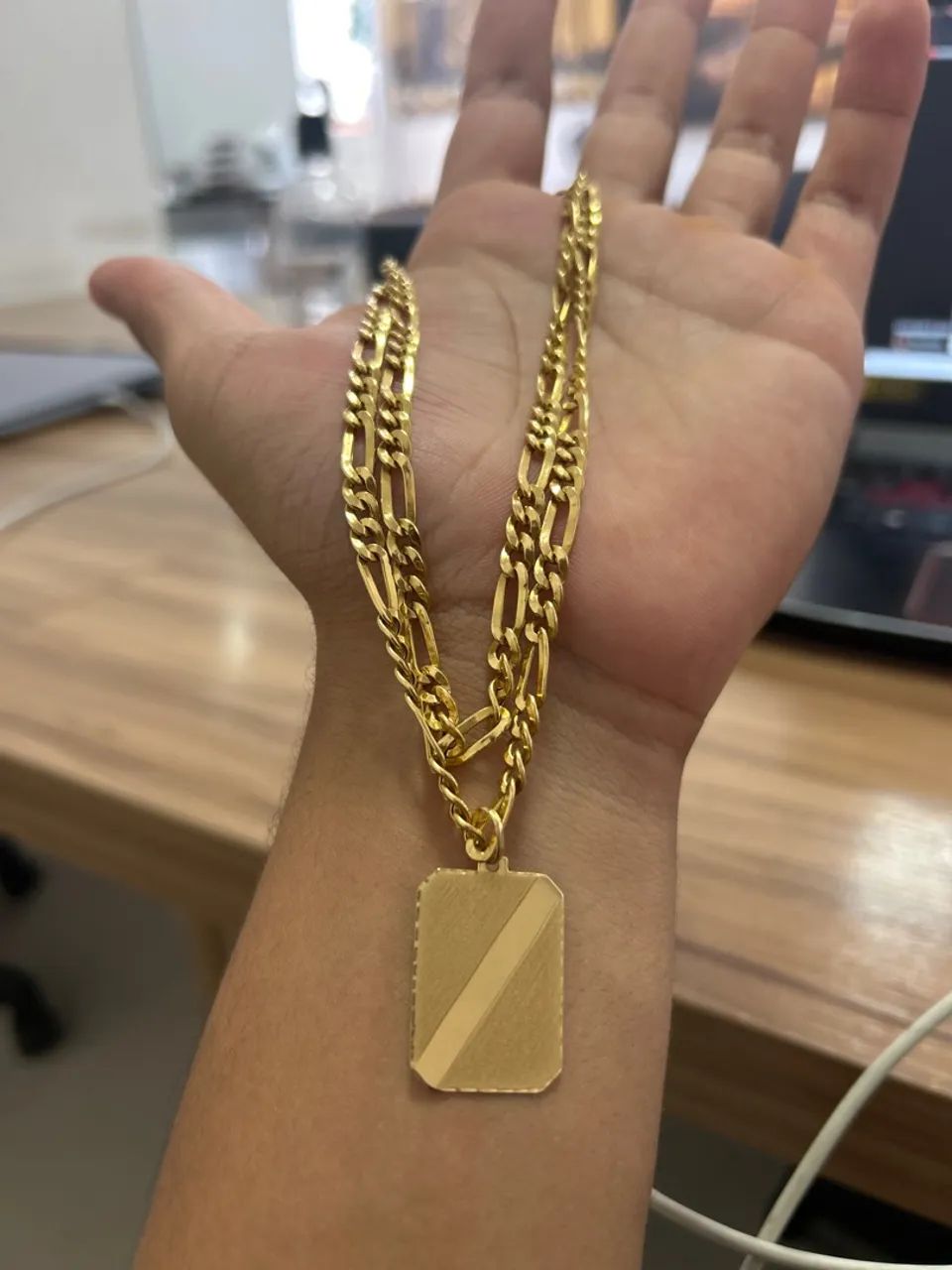 Cordão ouro 18k zerado