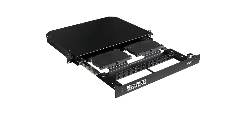 DIO 24P - Distribuidor Interno Óptico para rack - VOLT
