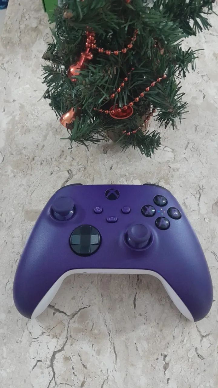 Controle Xbox Séries S Atral Purple em Perfeito Estado! - Foto 3