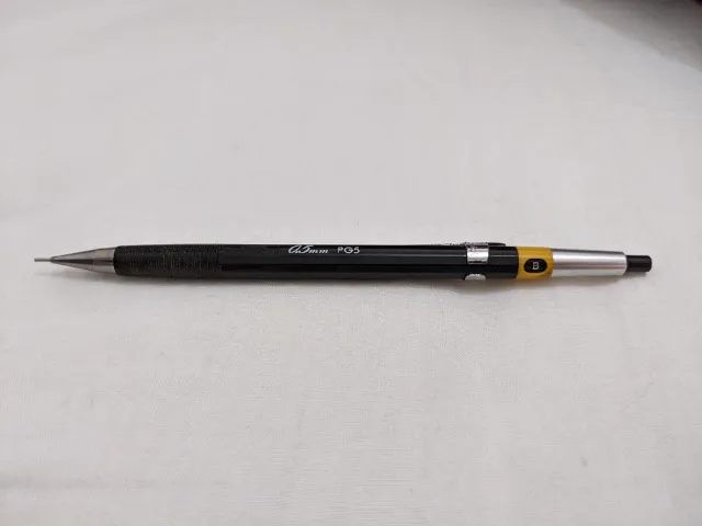 Pentel PG5 Slim 0,5mm lapiseira japonesa usada em bom estado de conservação