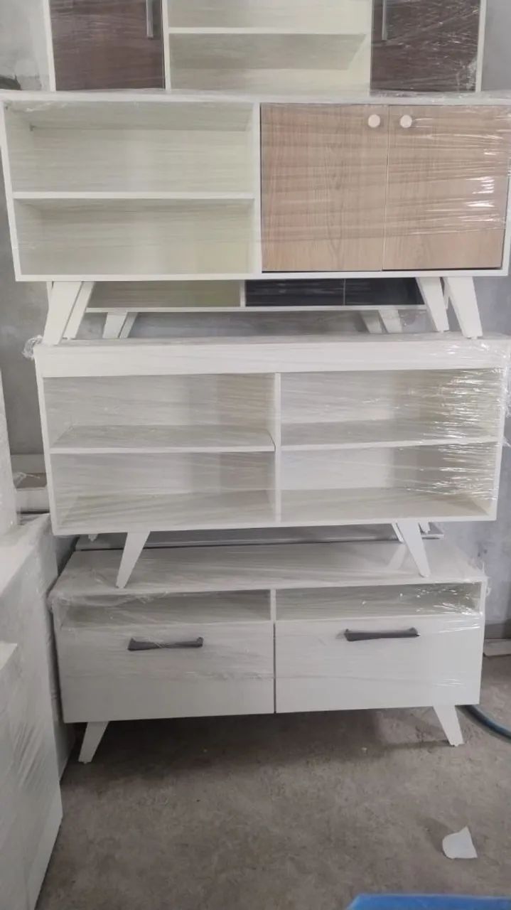 Rack para TV 65" com design moderno e funcional 100% MDF. Entrega grátis  - Foto 5