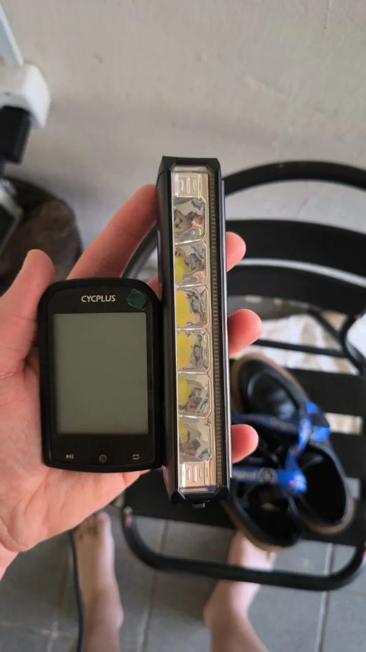 Farol e ciclo computador