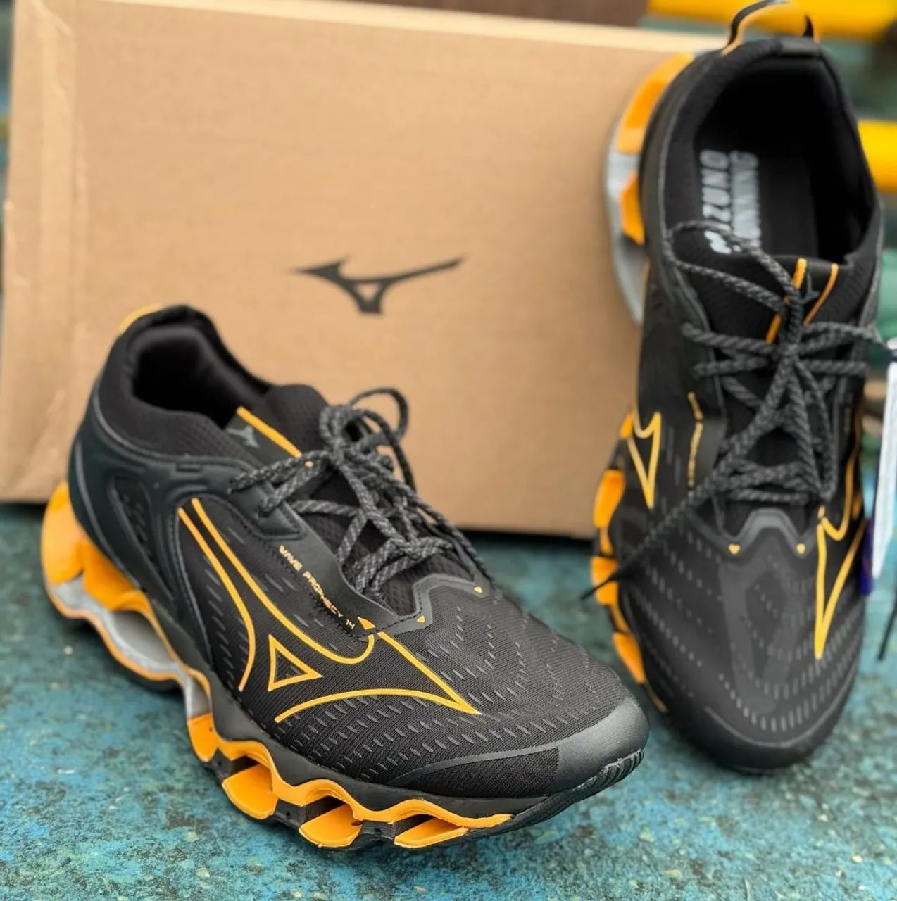 Tênis Mizuno Wave Prophecy 14 - Roxo - Foto 2
