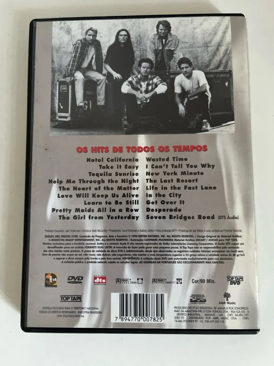 DVD Eagles - Hell Freezes Over - Foto 2