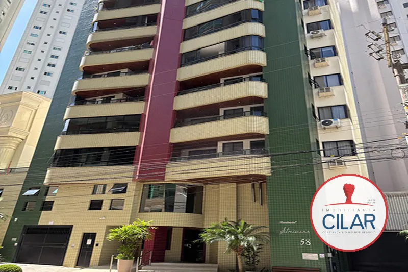 Imobiliária Cilar Vende Apartamento 3 Quartos no Centro de Balneário Camboriú com 153m², R