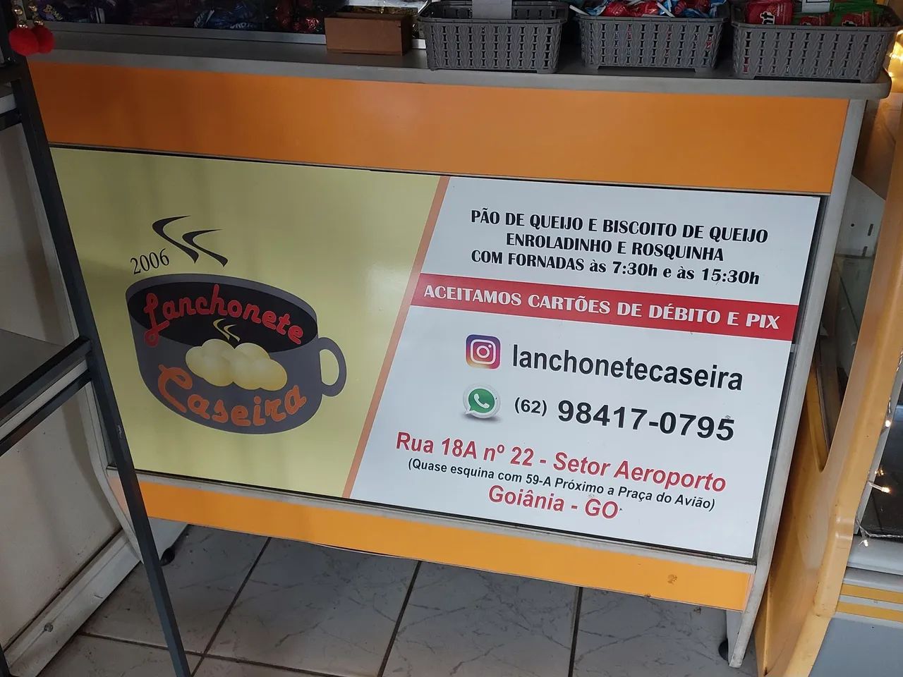 BALCÃO GELADO E SECO + CAIXA - Foto 3