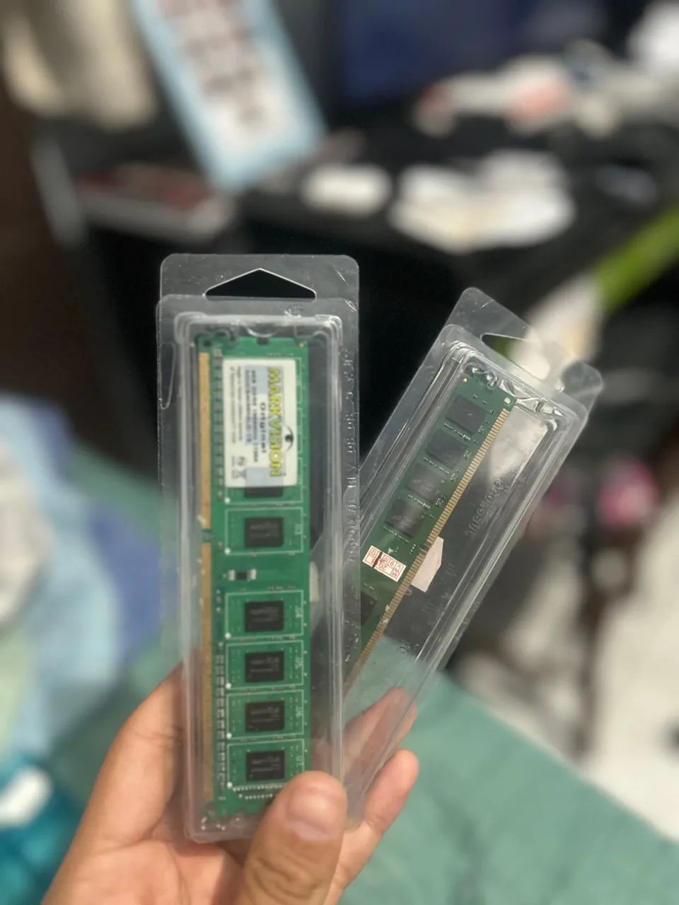 2 memórias ram 4GB ddr3 Markvision