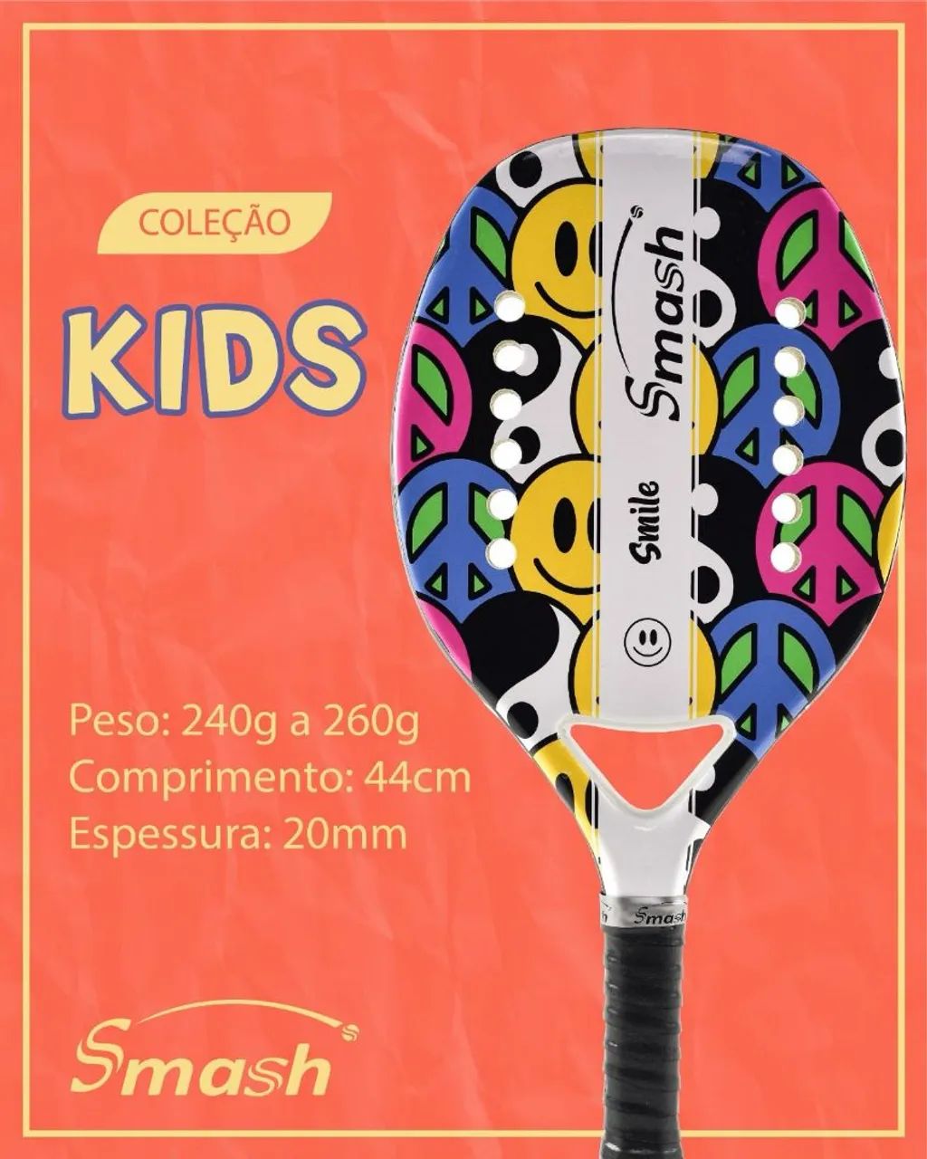 Raquetes de Beach Tennis Smash Kids - Diversos Modelos - Foto 3
