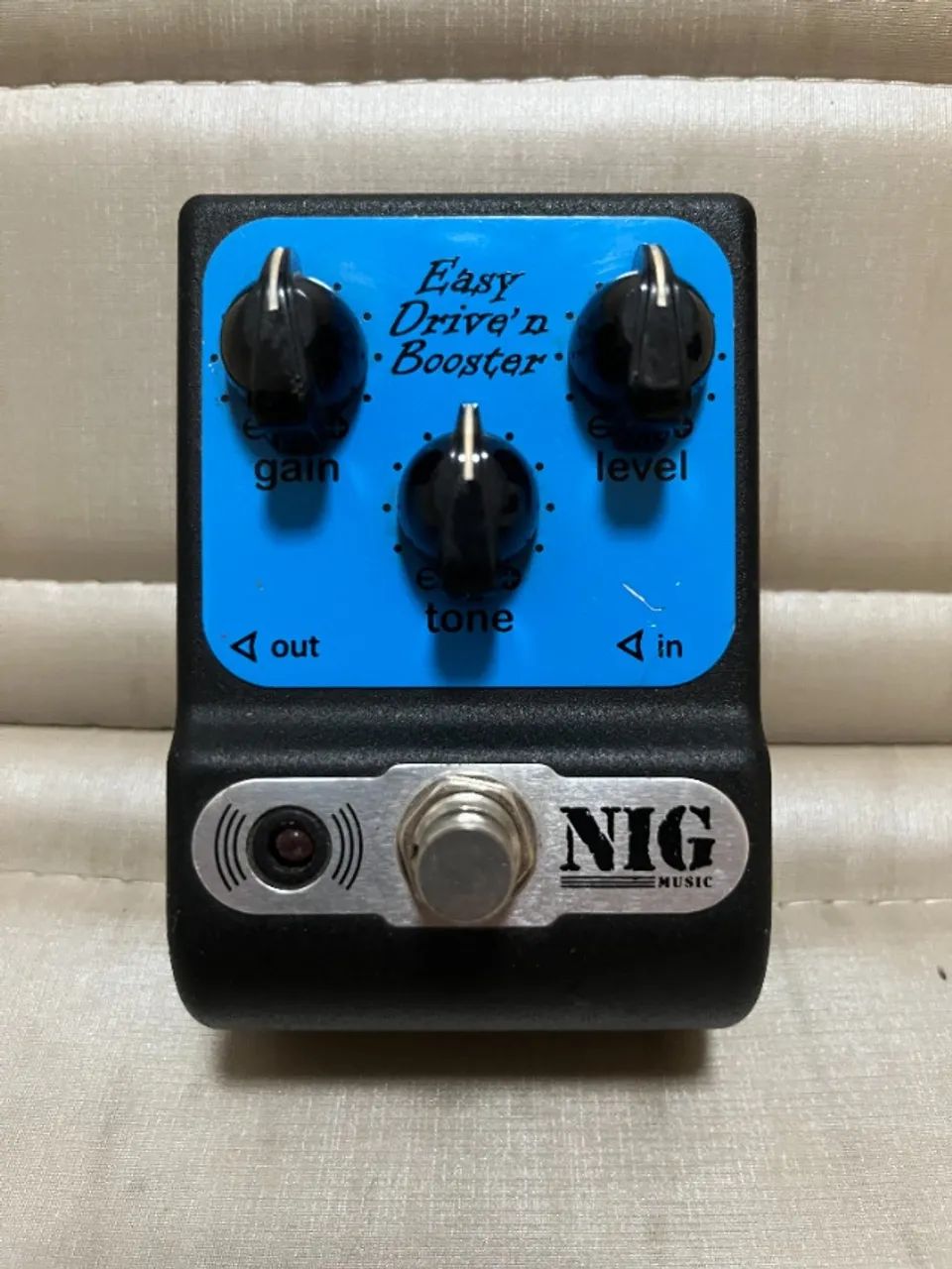  Pedal Nig Guitarra Easy Drive N Booster - Super Conservado!!