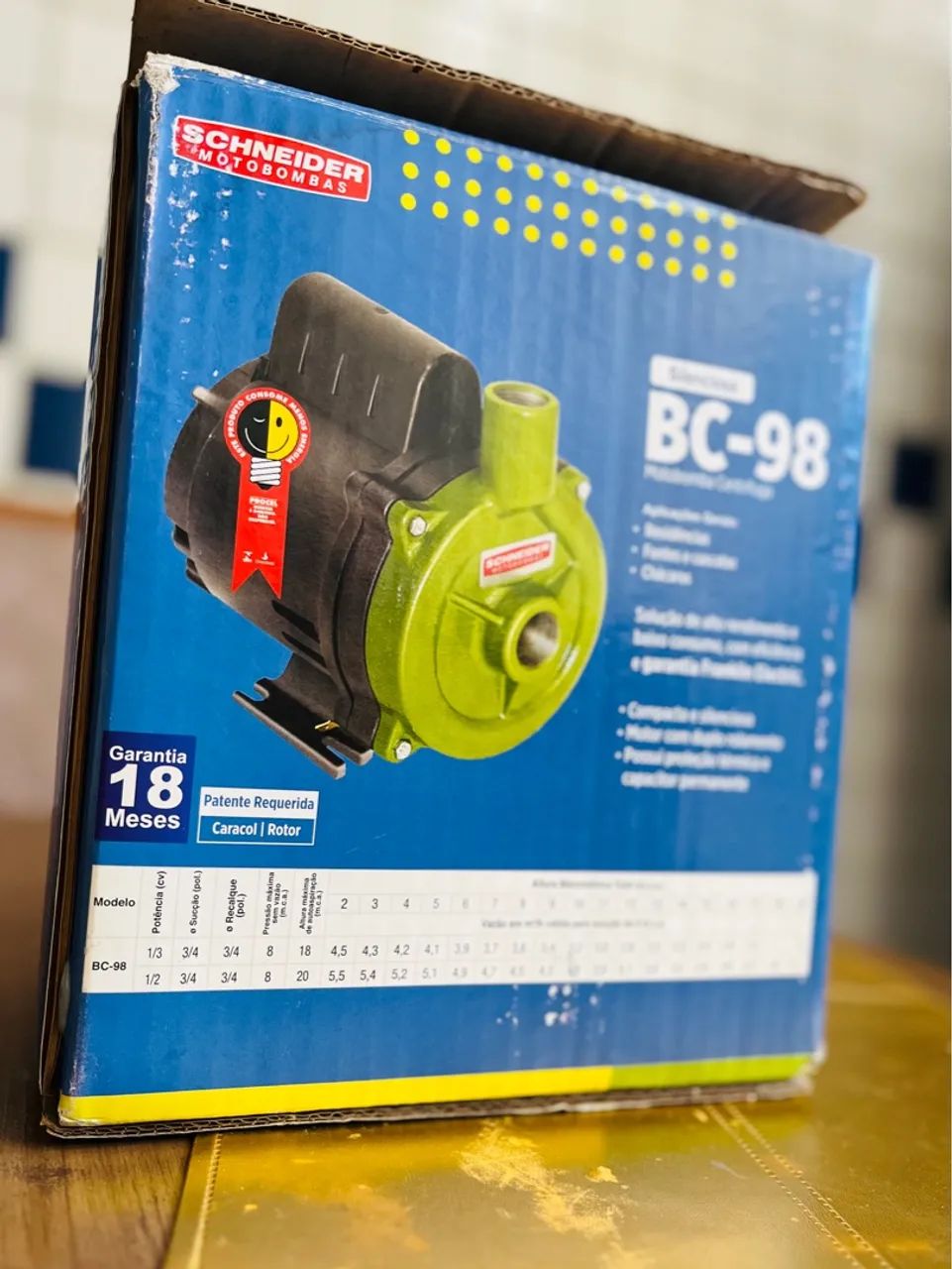 Motobomba Centrífuga Schneider BC-98 - Foto 4