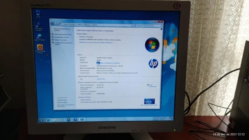 Computador Desktop HP Slimline (usado em estado de novo) - Foto 5