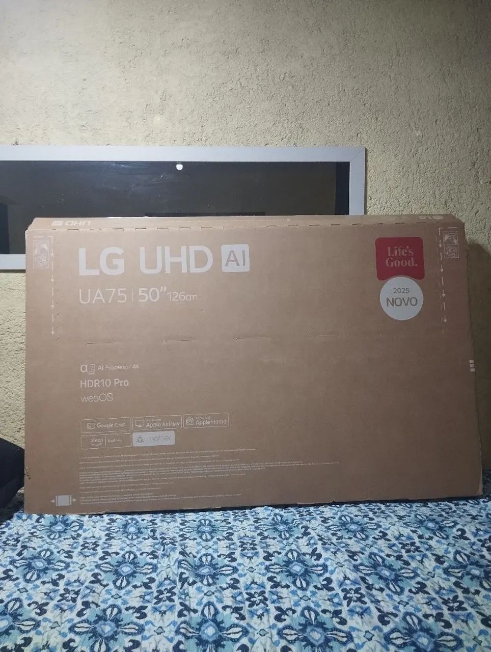 TvLG 50 polegadas UHD modelo 2025 nova64396802307713120