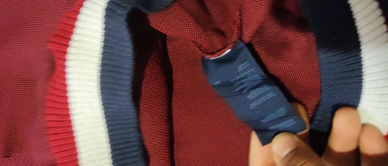 Sueter masculino importado vermelho  - Foto 3
