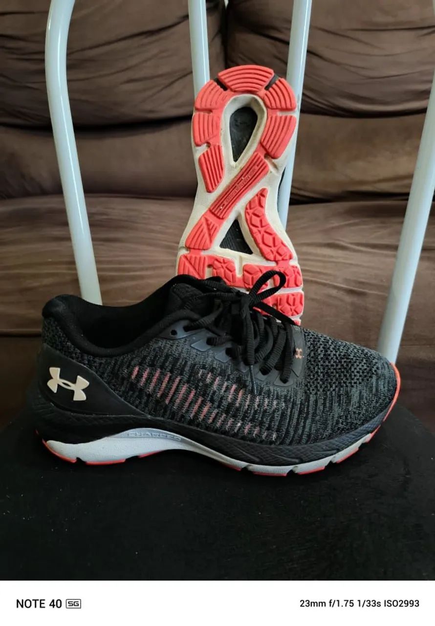 Tênis Under Armour Feminino Preto Original