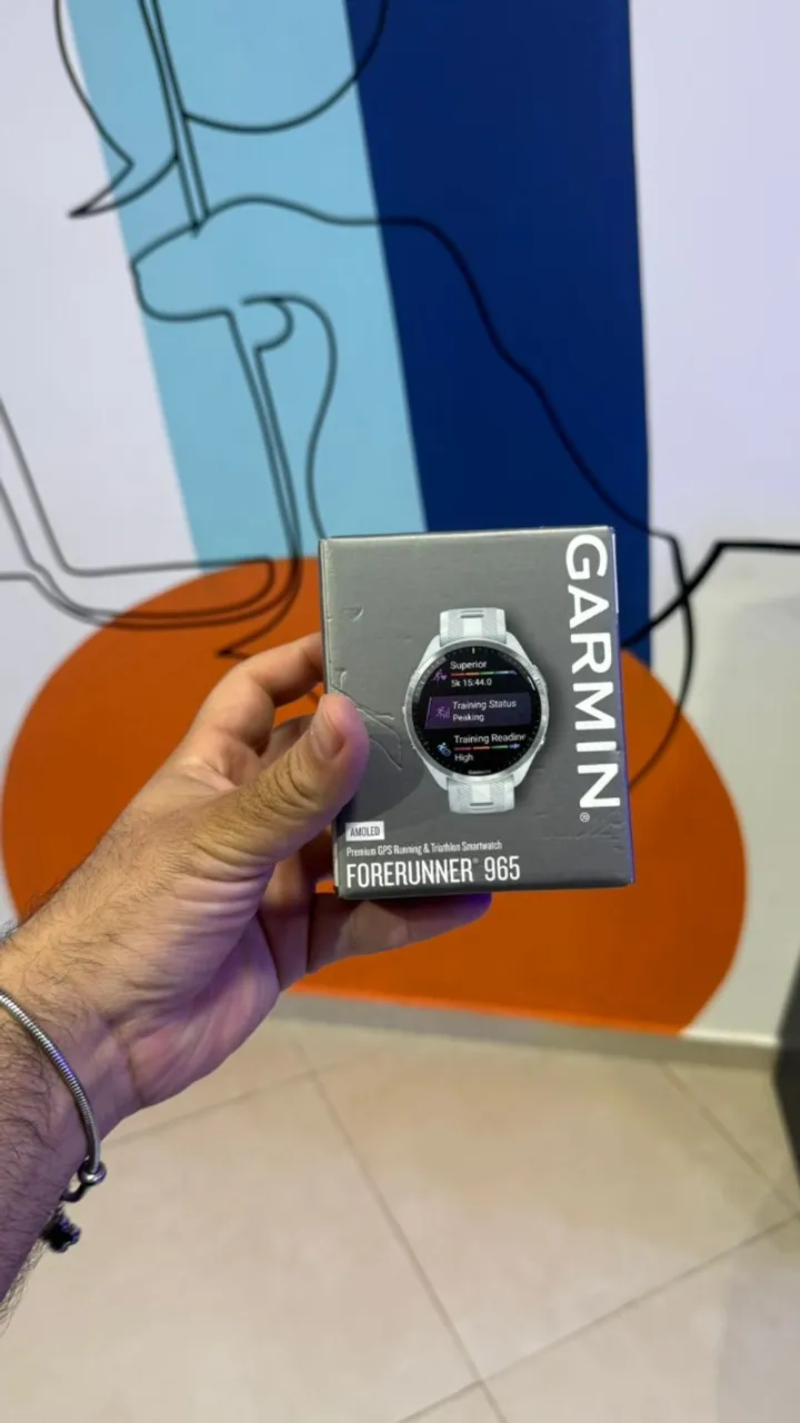 Garmin Forerunner 965 / lacrado / 6 meses de garantia / Loja fisica $3.799,00