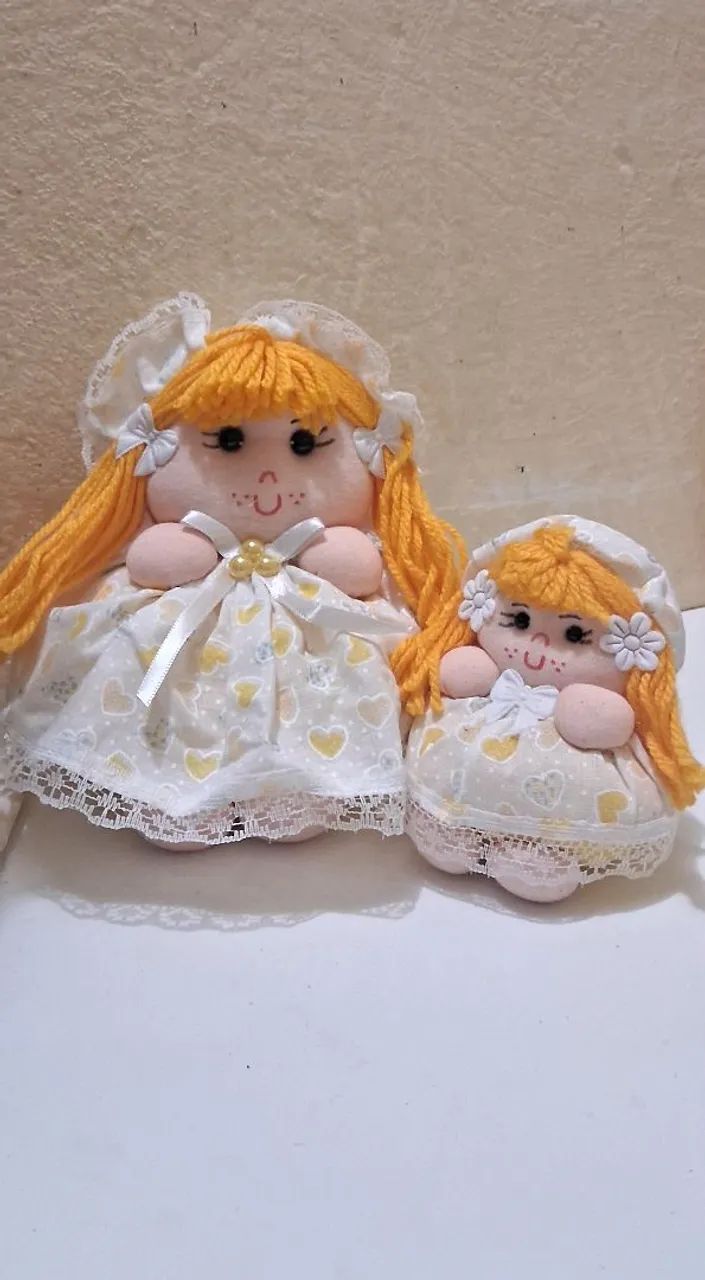 Boneca mãe e filha - lindas! - Foto 3
