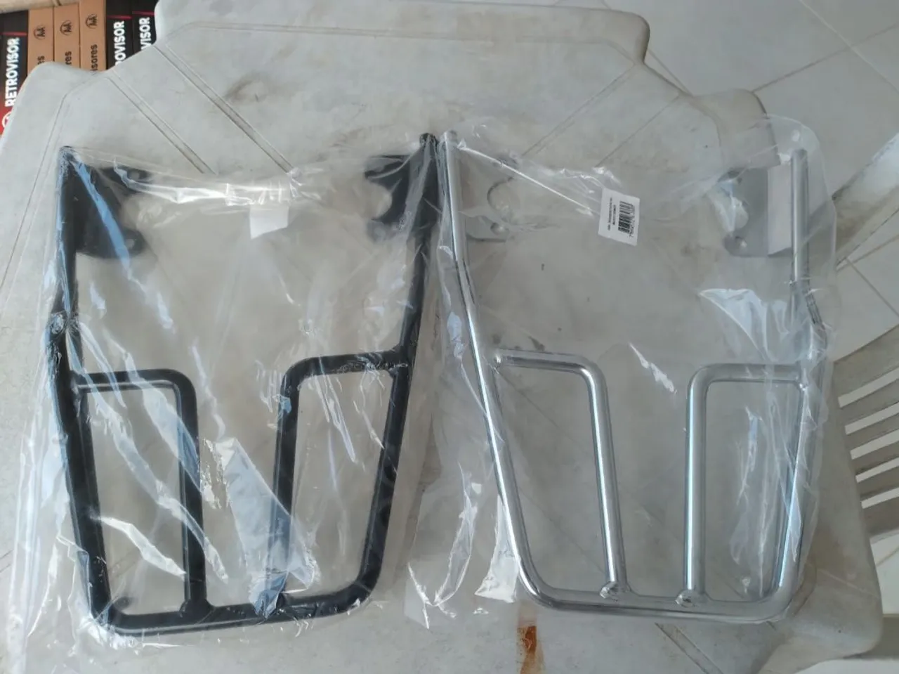 Bagageiro/Churrasqueira p/ Yamaha Fazer 250 (2006 a 2017)