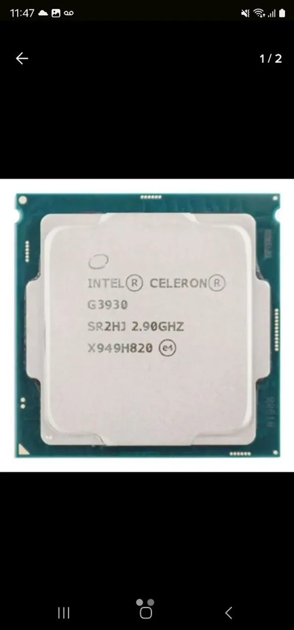 Processador Intel Celeron G3930 2.90GHz