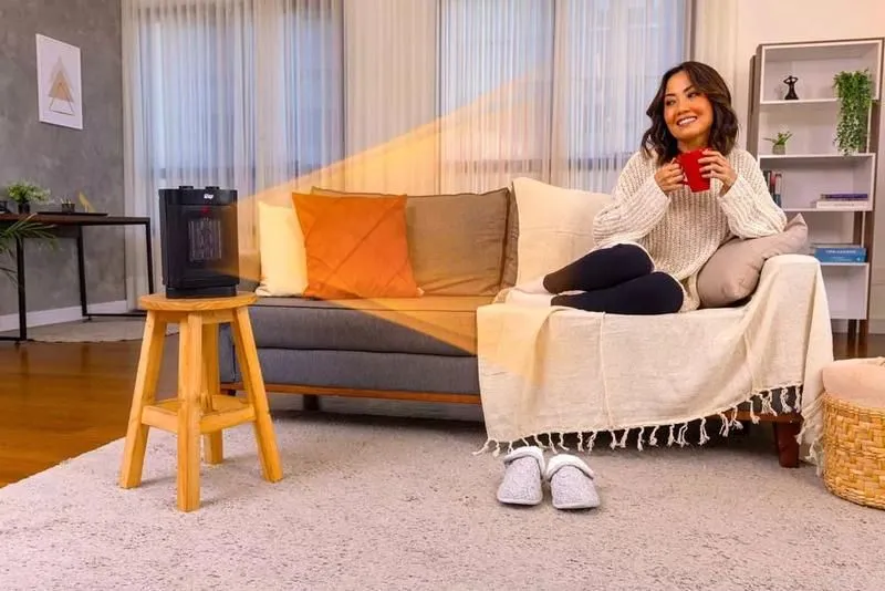 Aquecedor Elétrico Portátil - Conforto e Calor para seu Lar