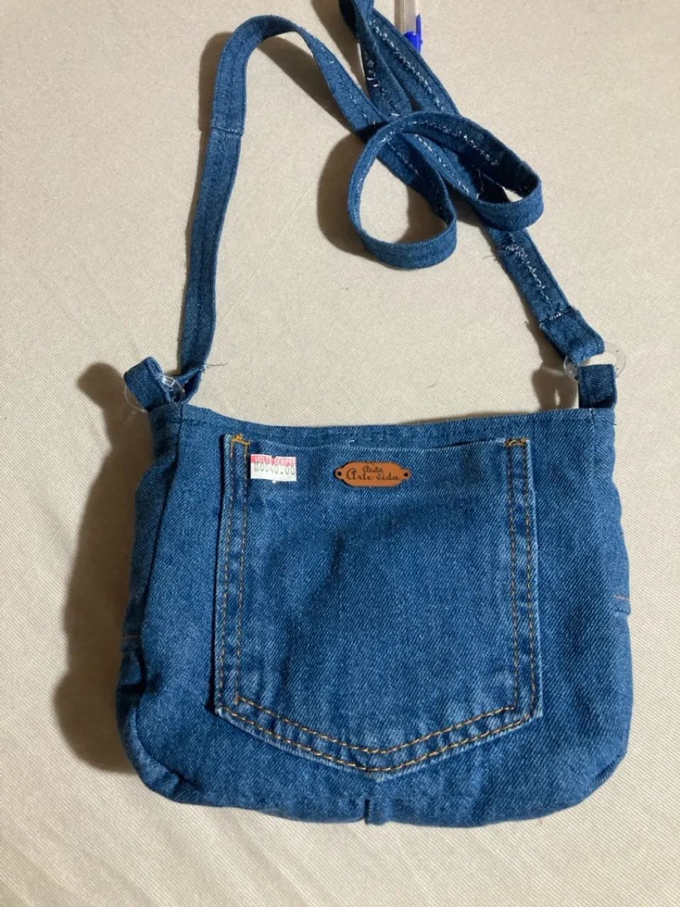 Bolsas Artesanais Bolsas Feitas De CalÃ§as Jeans Usadas Bolsa