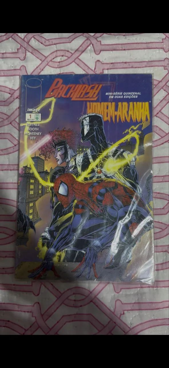 BACKLASH & HOMEM-ARANHA 1998 (COMPLETA 01 E 02) (SÓ O PACOTE)       