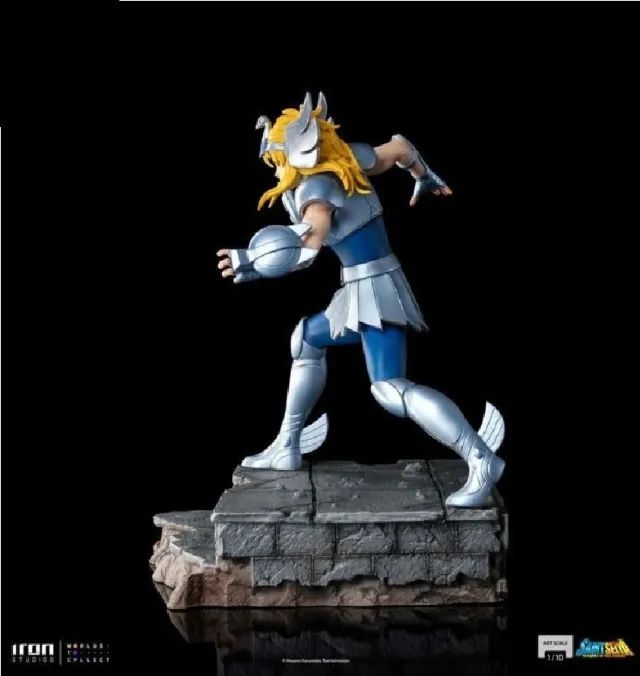 Cygnus Hyoga Regular Saint Seiya 1/10 - Iron Studios **LACRADO** - Foto 3