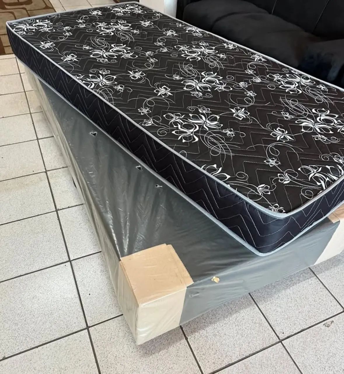 Colchão Novo Solteiro Espuma Temos Casal Molas  - Foto 2