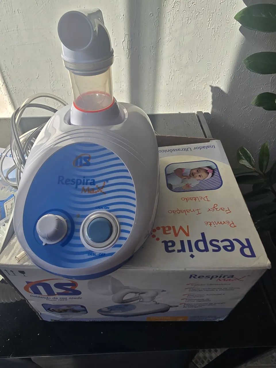 Nebulizador Ultrassônico Respira Max - Novo - Foto 4