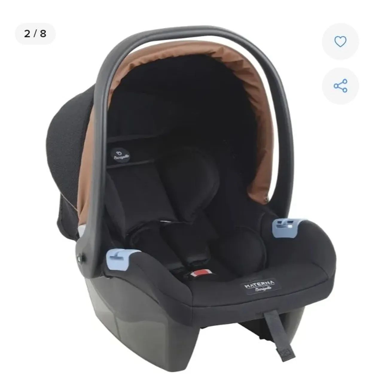 Cadeirinha de bebê com isofix - Foto 4