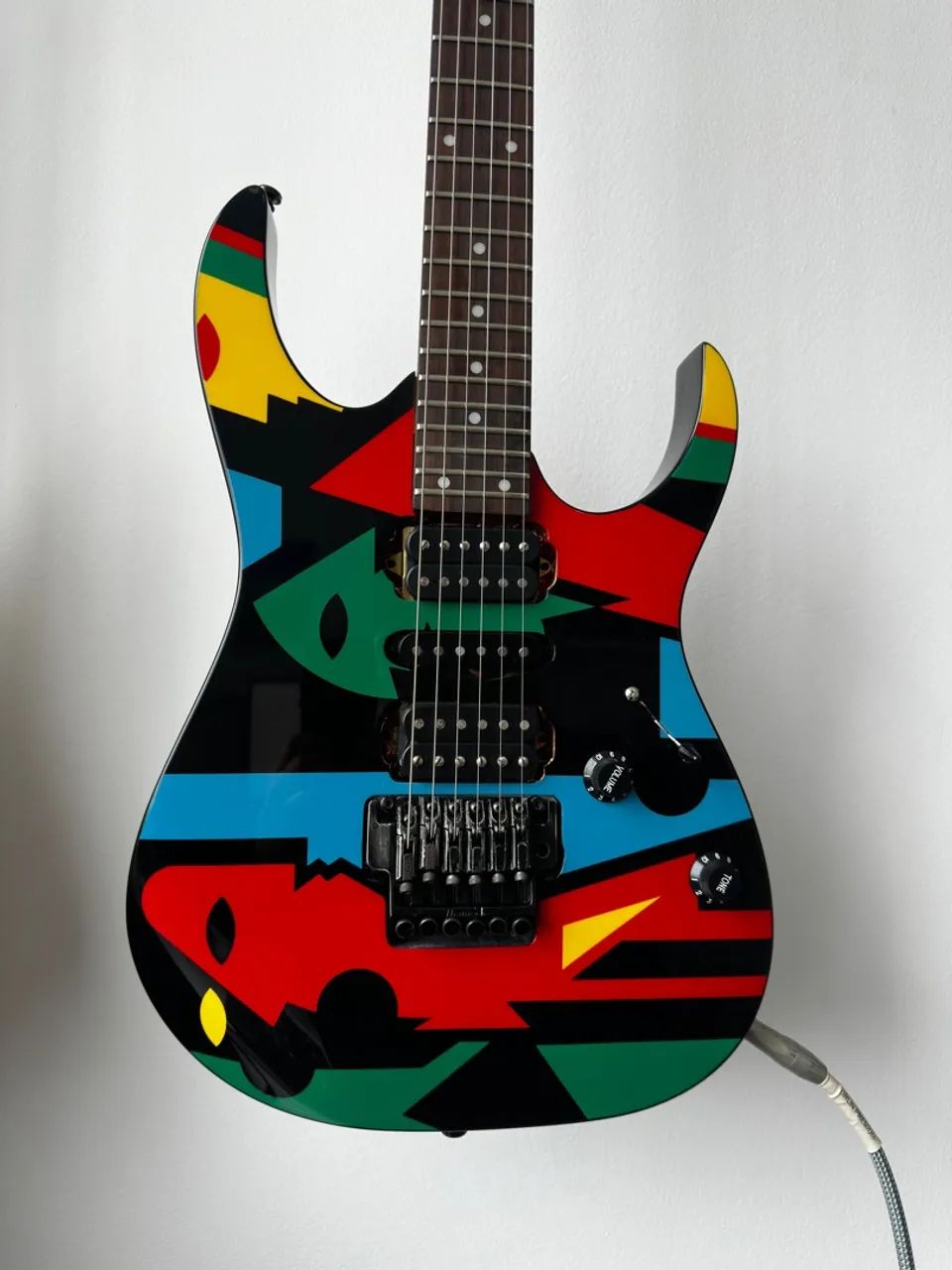 Guitarra Custom Jpm 100 Petrucci Ibanez Rg370b Korea 2003