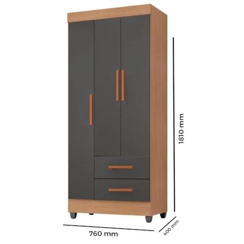 Oferta guarda roupa de solteiro montagem e entrega grátis  - Foto 3