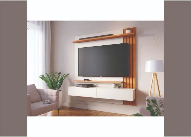 Painel para TV Novo na Caixa