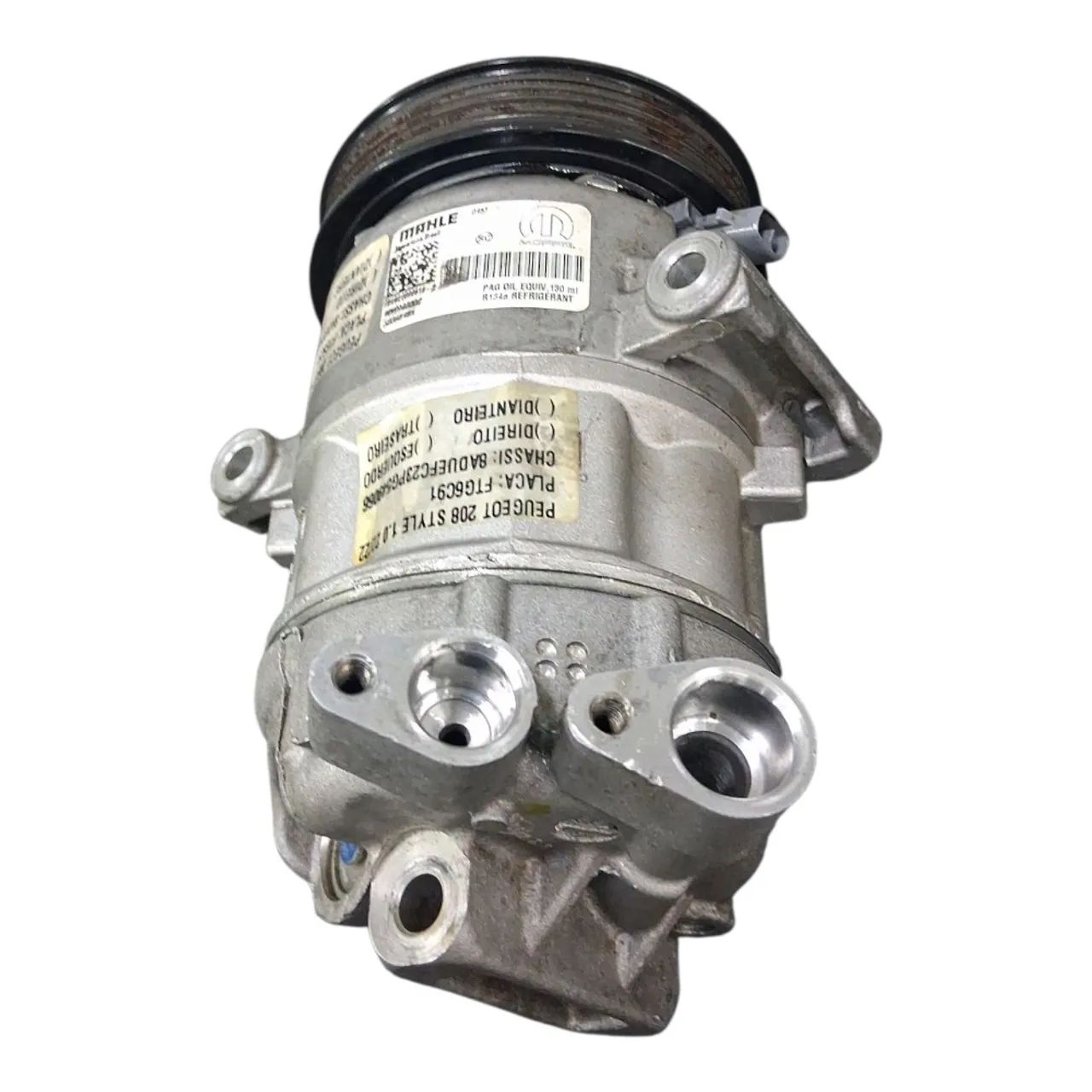 Compressor Ar Condicionado Peugeot 208 1.0 2022/2023 - Peças para