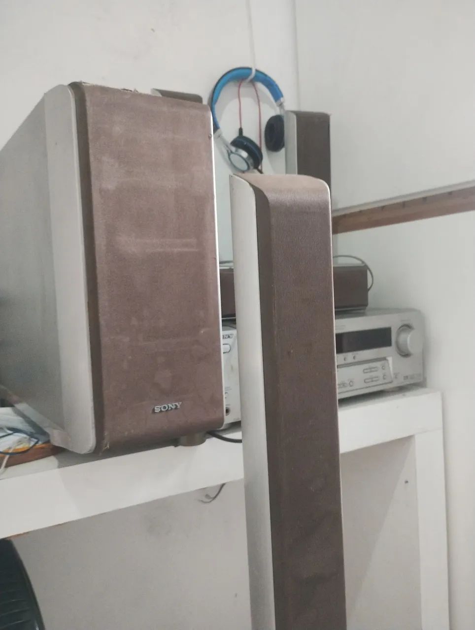 Som Sony str-de595 com Receiver e subwfer ativo wvs300Caixas Acústicas - Foto 2