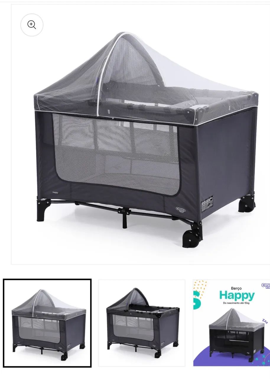 Vendo berço cosco novo 