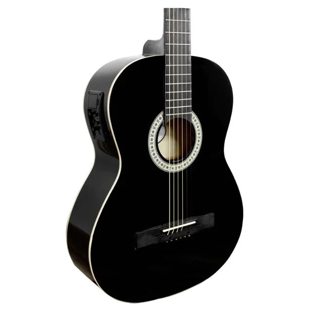 Violão Eletroacústico Aço Giannini Start S-14 EQ Black - Foto 3