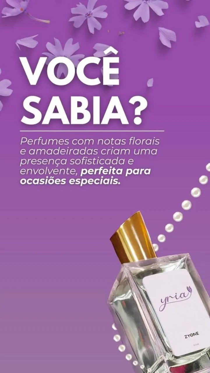 Perfume Yria Nobless Zyone  - 50ml - Foto 2