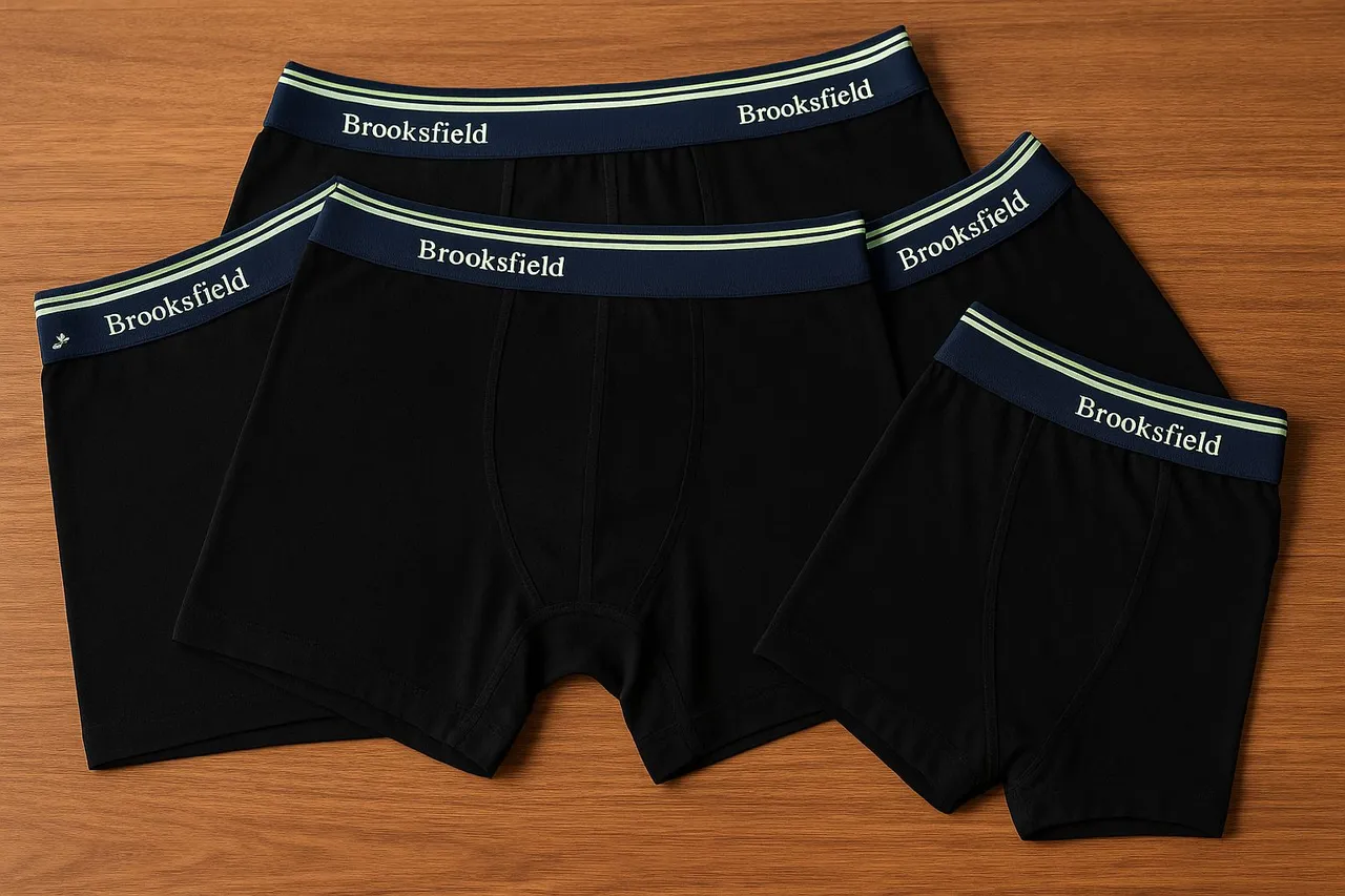 Kit 5 Cuecas Boxer Brooksfield - Conforto e Estilo!