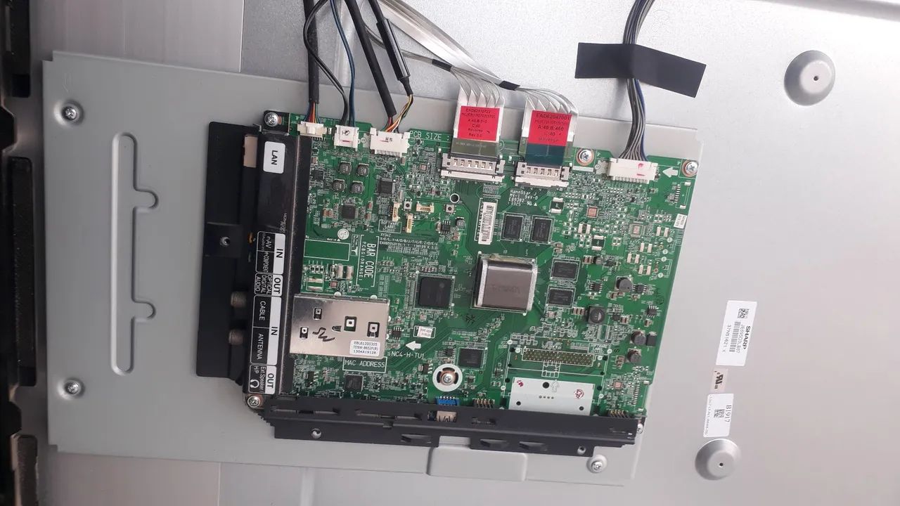 placa principal LG 70LA8600 70 polegadas Smart  - Foto 2