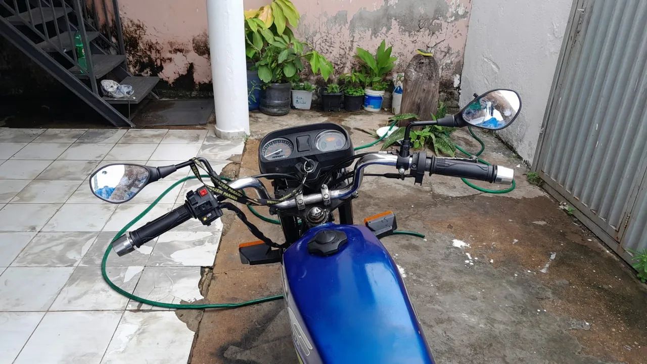 Honda CG 125 TODAY azul  - Foto 3