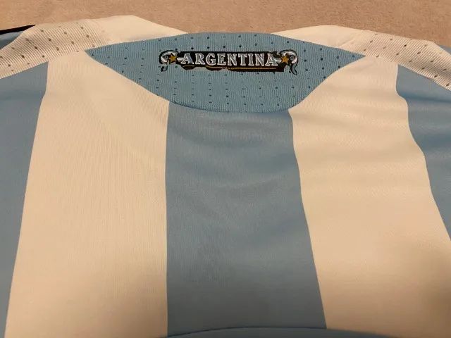 Camisa Futebol Argentina 2008 Tam. Gg - Foto 5