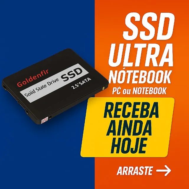 SSD para PC, Notebook e Videogame - Mais Velocidade e Armazenamento