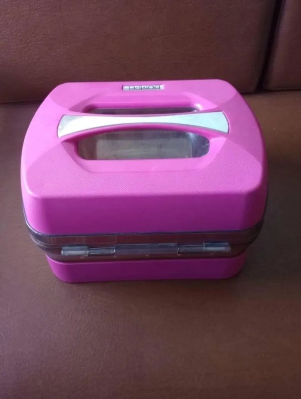 Maleta para 34 esmaltes + base para acetona e algodão  - Foto 2