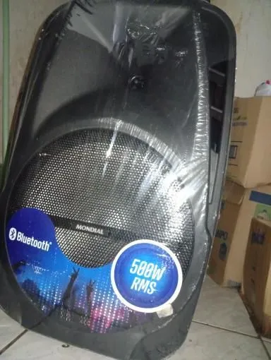 Caixa de Som Bluetooth Mondial 500W RMS