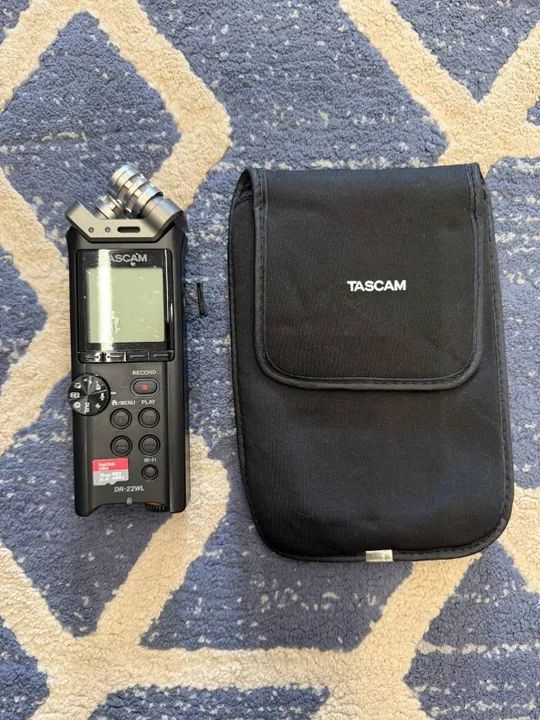 Gravador de Áudio Portátil