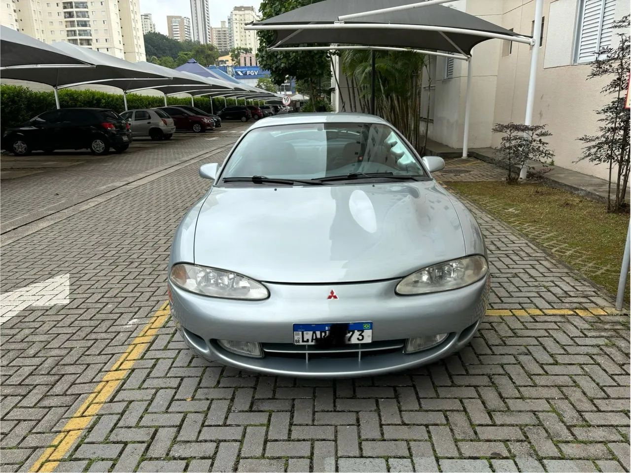 Mitsubishi Eclipse GST 1995 - Prata