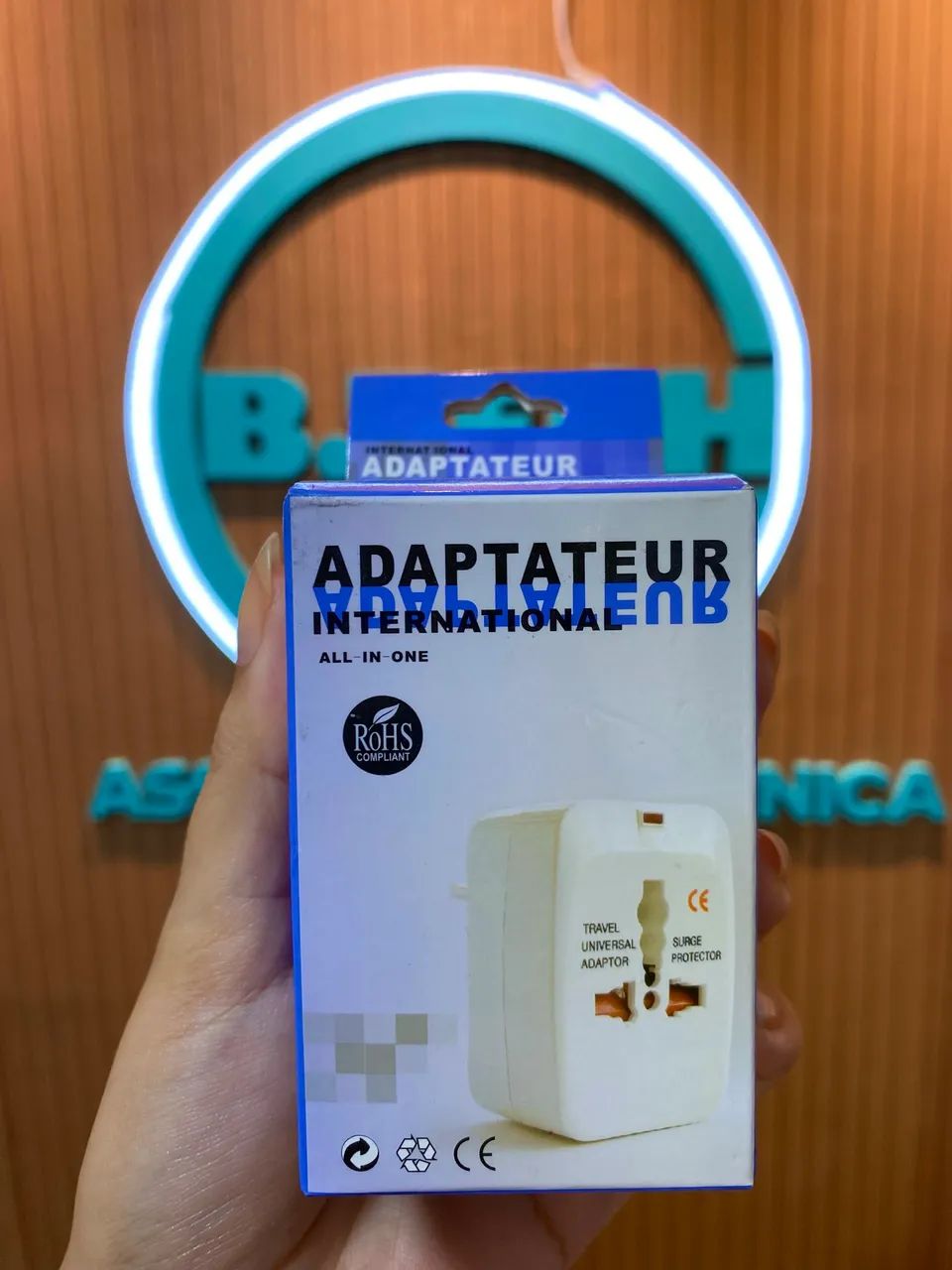 adaptador de tomada universal 