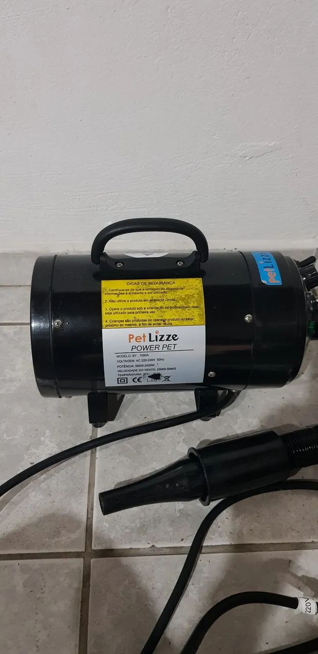 Secador de Pelos para Cães Pet Lizze Power Pet