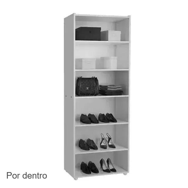 Armário multiuso organizador 2 portas cinamomo - Foto 2